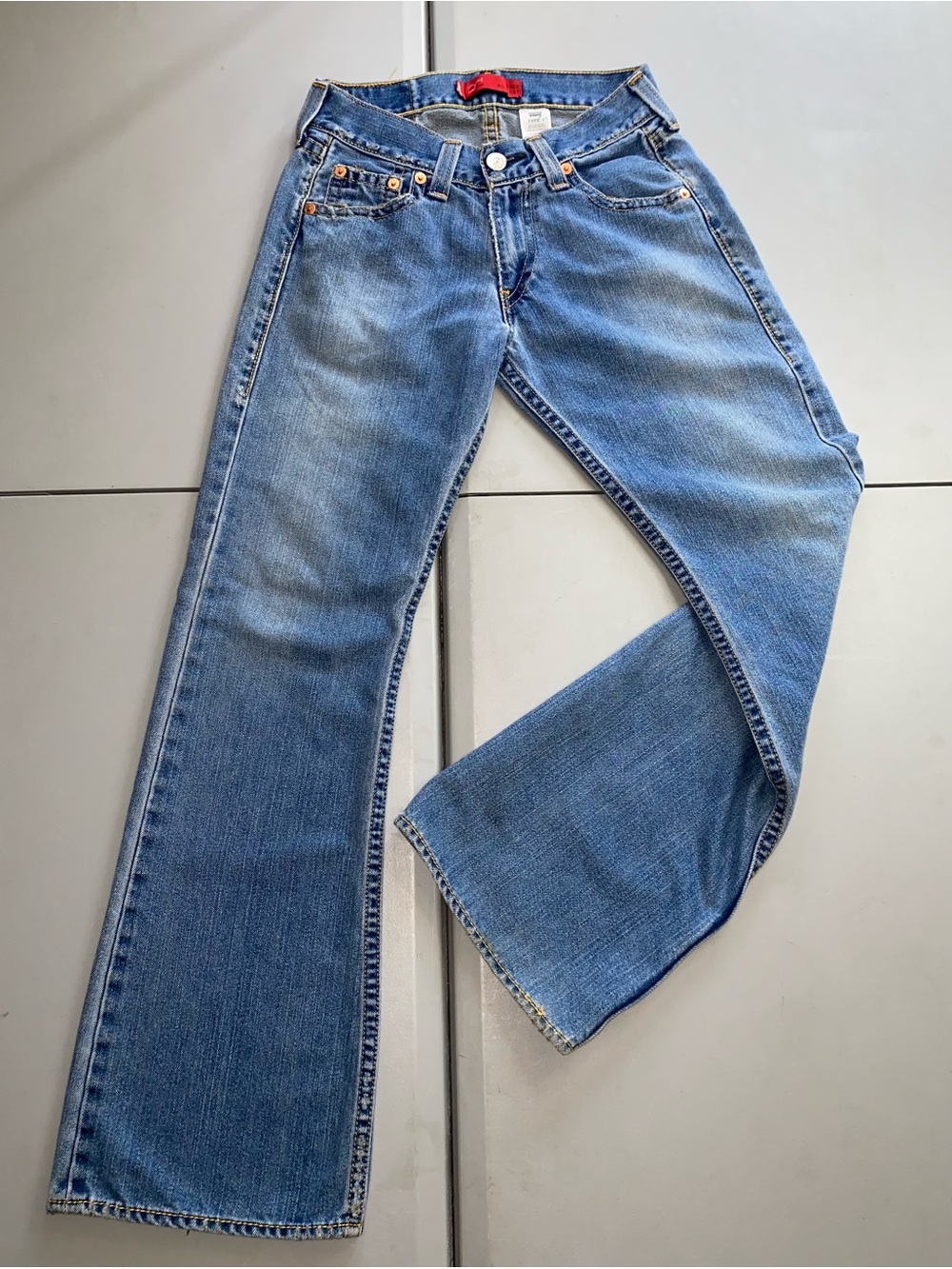Levi's Type 1 True Boot Cut 1990’s Dark wash Jeans 29/32